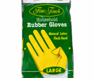 Fine Touch House Hold Rubber Gloves